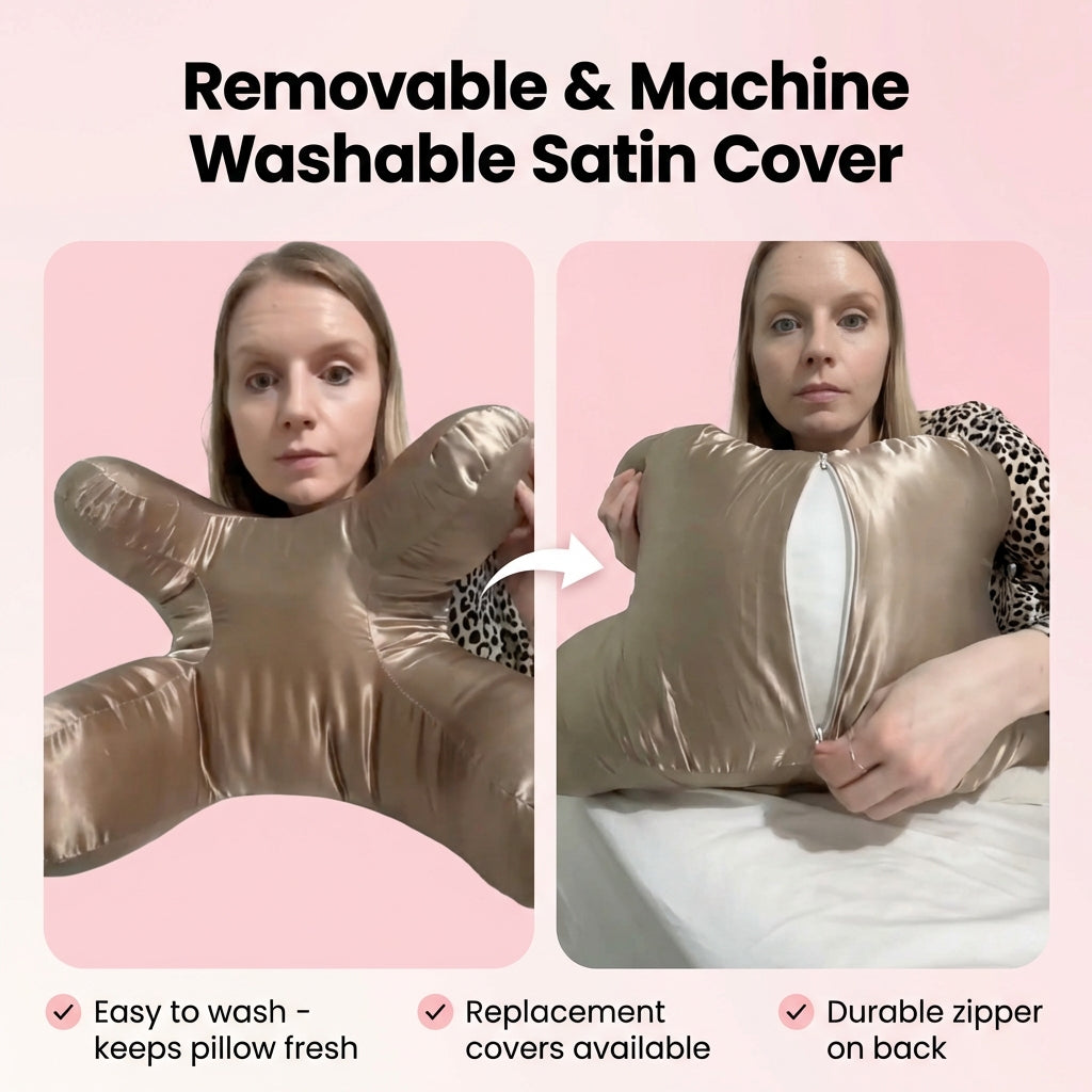 De-Puff Pillow + Pillowcase