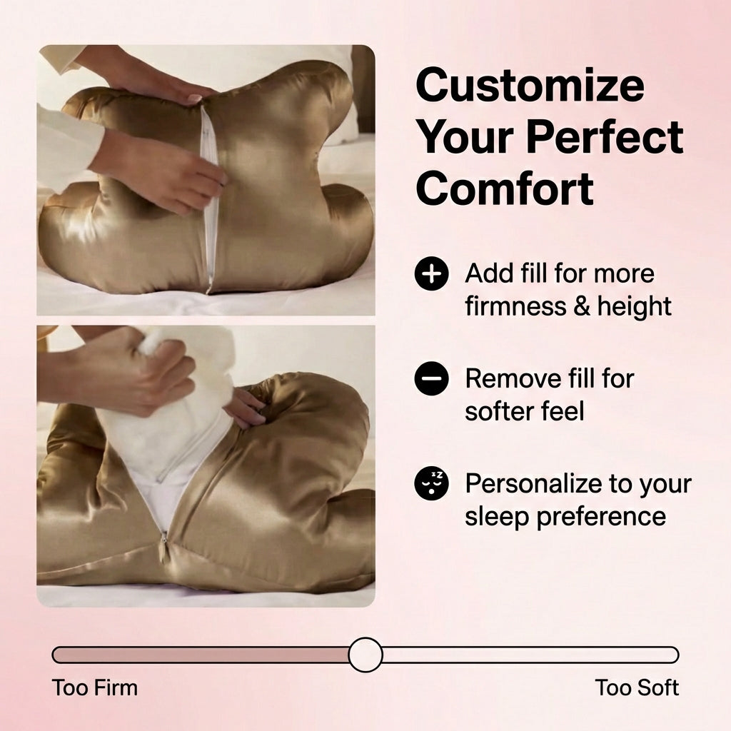 De-Puff Pillow + Pillowcase
