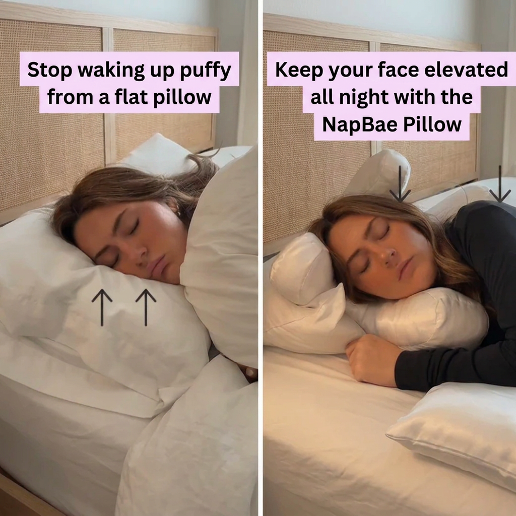 De-Puff Pillow + Pillowcase